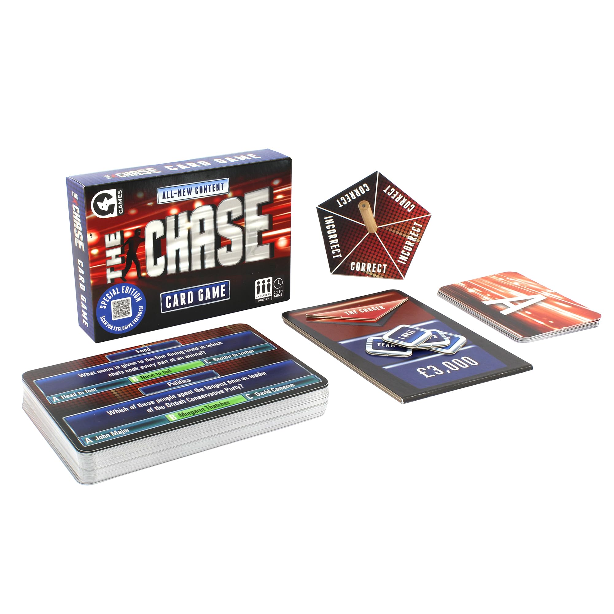 Ginger Fox The Chase Card Game, Neutral/Natural - Image 3