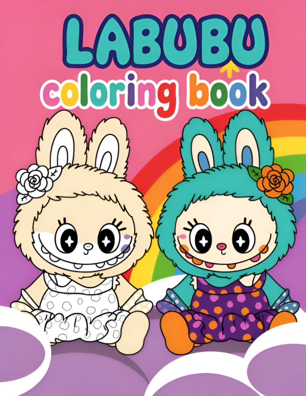 Coloring Book: Easy and Bubu Bold Coloring Book for Kids