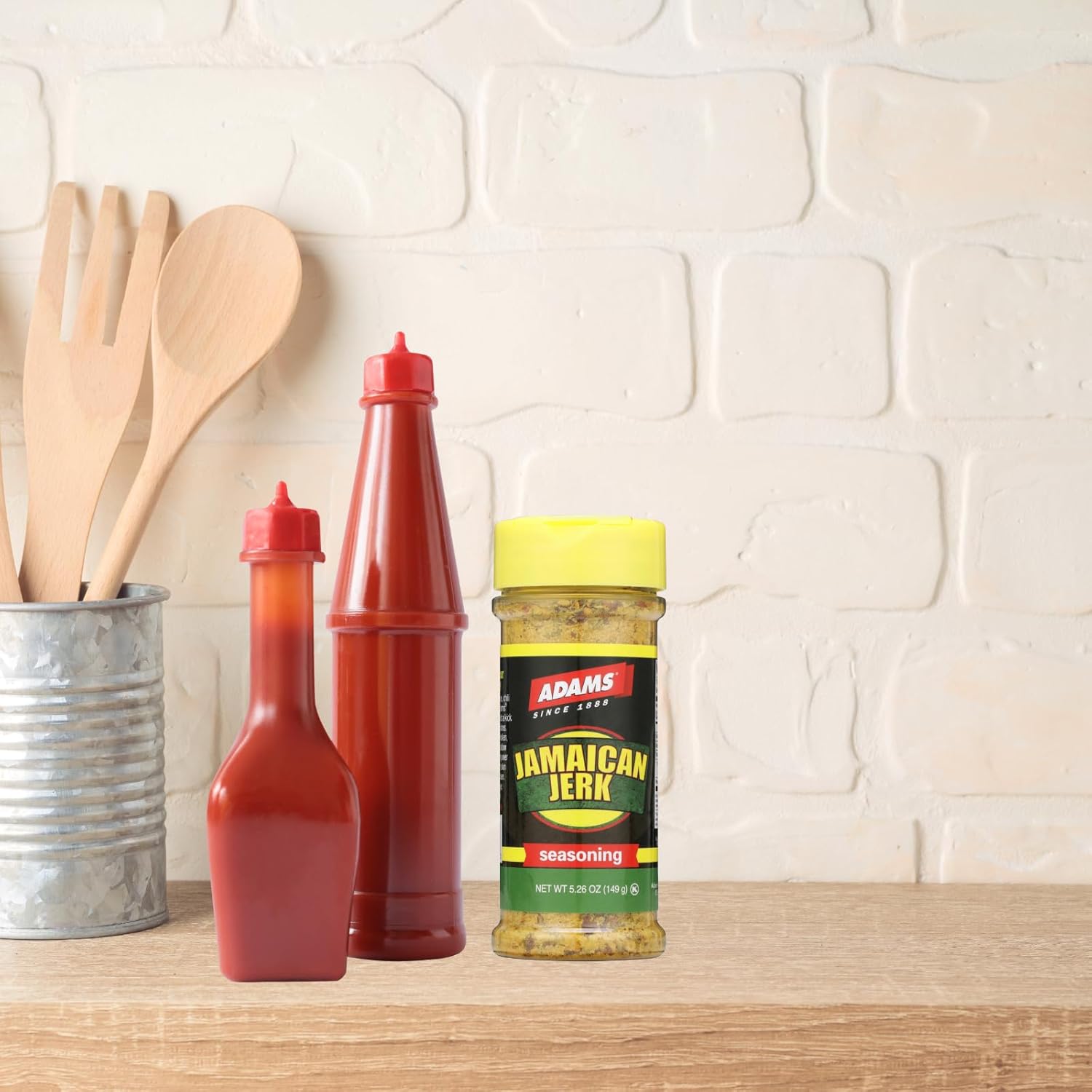 Adams Jamaican Jerk Seasoning, 5.26 Ounce Bottle (Pack of 3)
