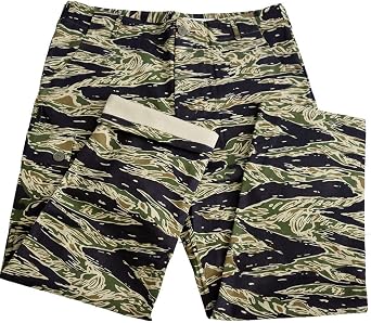 Tiger Spot Camouflage Pants for Mens Outdoors Casual Trousers Replica WW2 Vietnam War