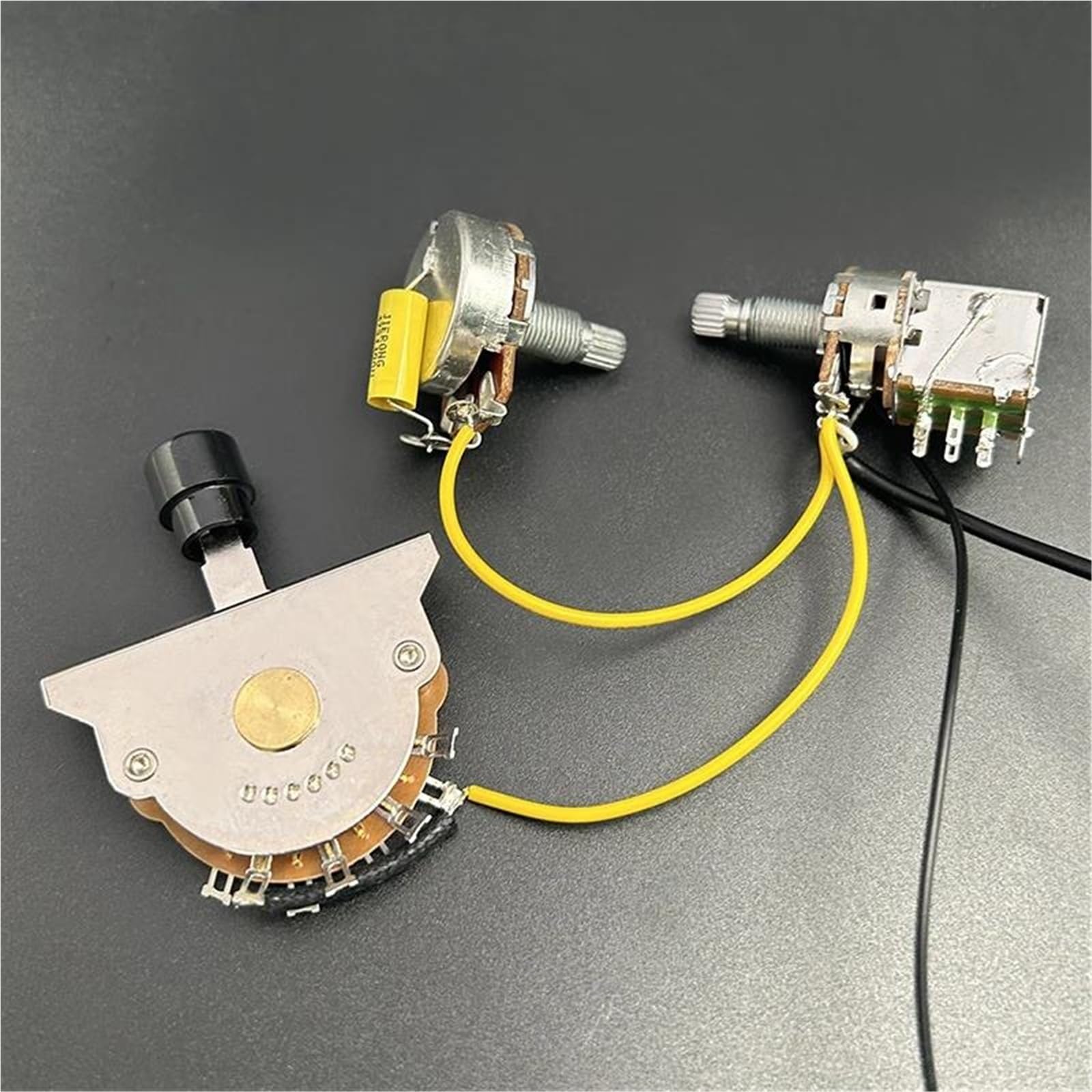 Faisceau De Guitare Pré Câblé Faisceau De Câbles Pour Guitare 1T1V Circuit Précâblé Interrupteur À Lame 5 Voies Push Pull