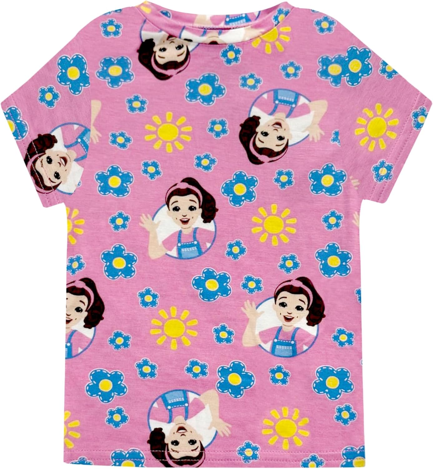 Ms. Rachel Kids Pajama Set - 2 Piece Cozy Girls Boys Pjs, Short Sleeve & Shorts Matching For Toddler Kids - Official Product - Image 3