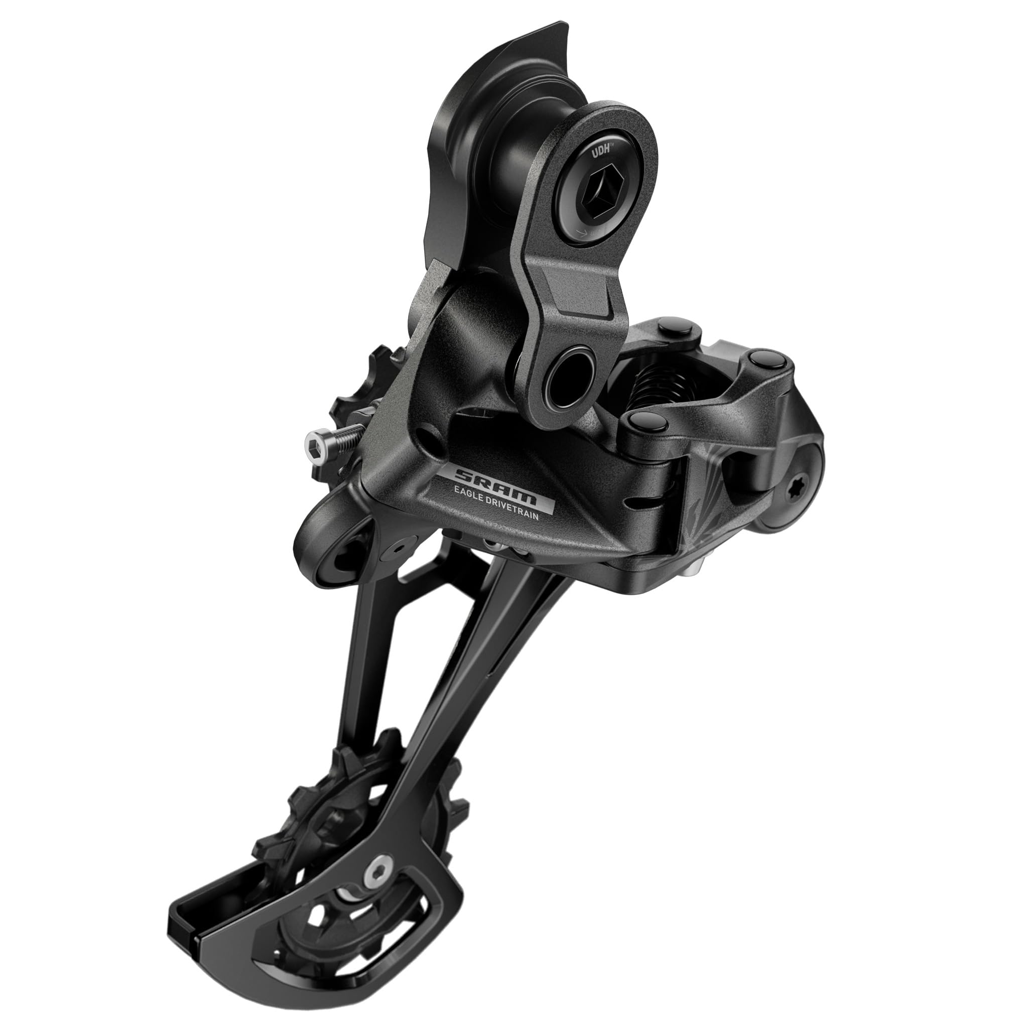 SRAM Deragliatore posteriore S100 Eagle - 12 velocità, capacità di montaggio tradizionale o UDH, gabbia lunga, 50t Max, nero