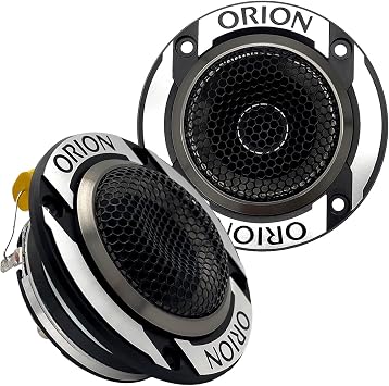 ORION HCCA Series HCCA150NE 3.6 Super Shallow Neodymium Tweeters Mountable on Motorcycles | Aluminum Diaphragm, 1.5 Voice Coil, 150W RMS, 600W Max, Built-in Crossover, Pro Car & Bike Audio Pair