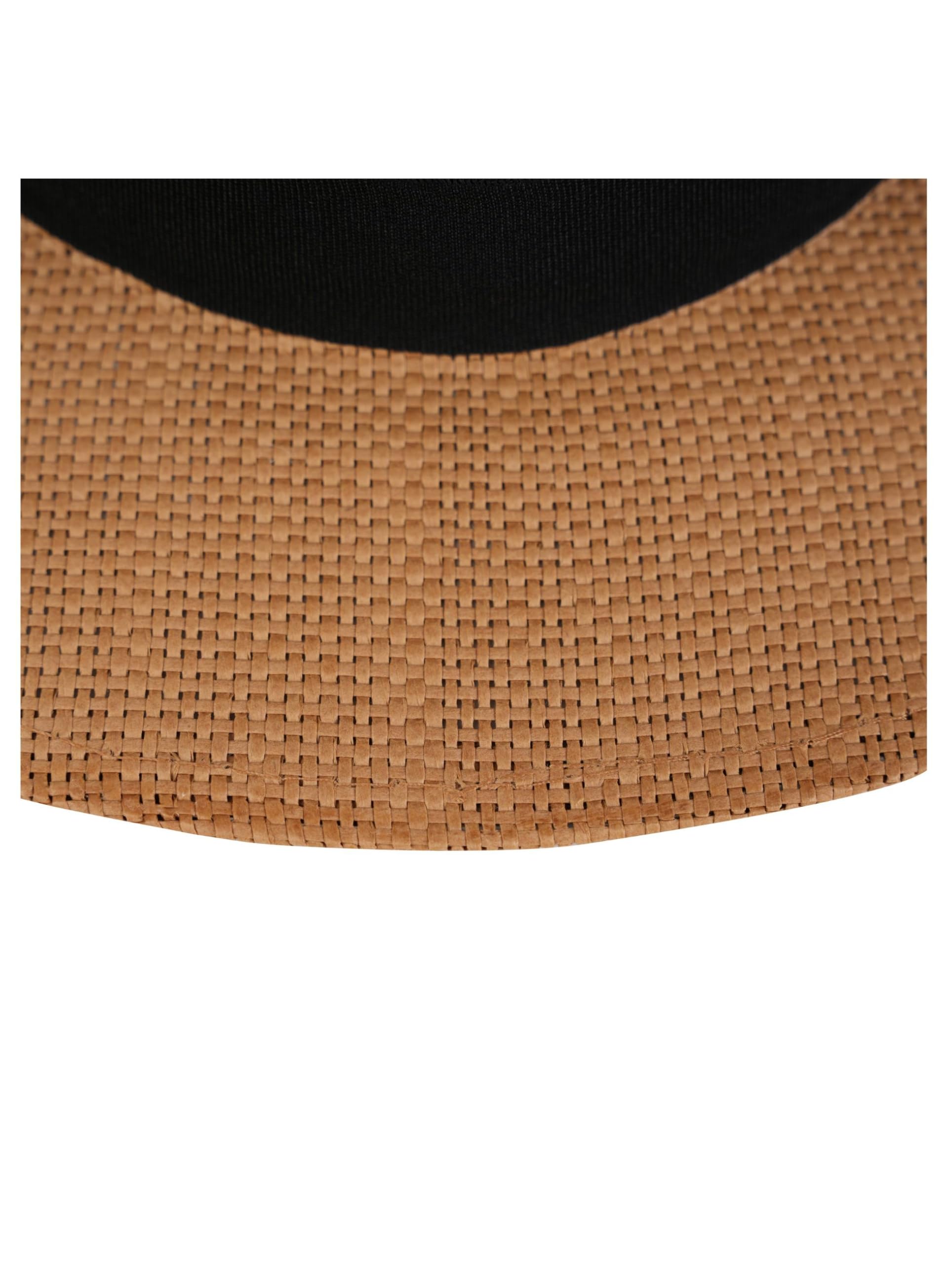 SCHIETWETTER Unisex Erw. Panamahut Carlos, Strohhut für Herren, Sommerhut, aus 100% Papier