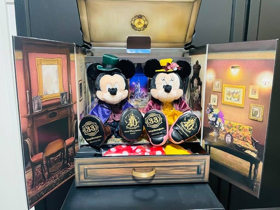 限定品 ディズニー クラブ 33 40周年限定 ミッキー＆ミニー ぬいぐるみ