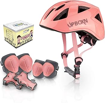 Amazon | UPBOXN キッズプロテクター 子供用 ヘルメット 肘パッド 膝