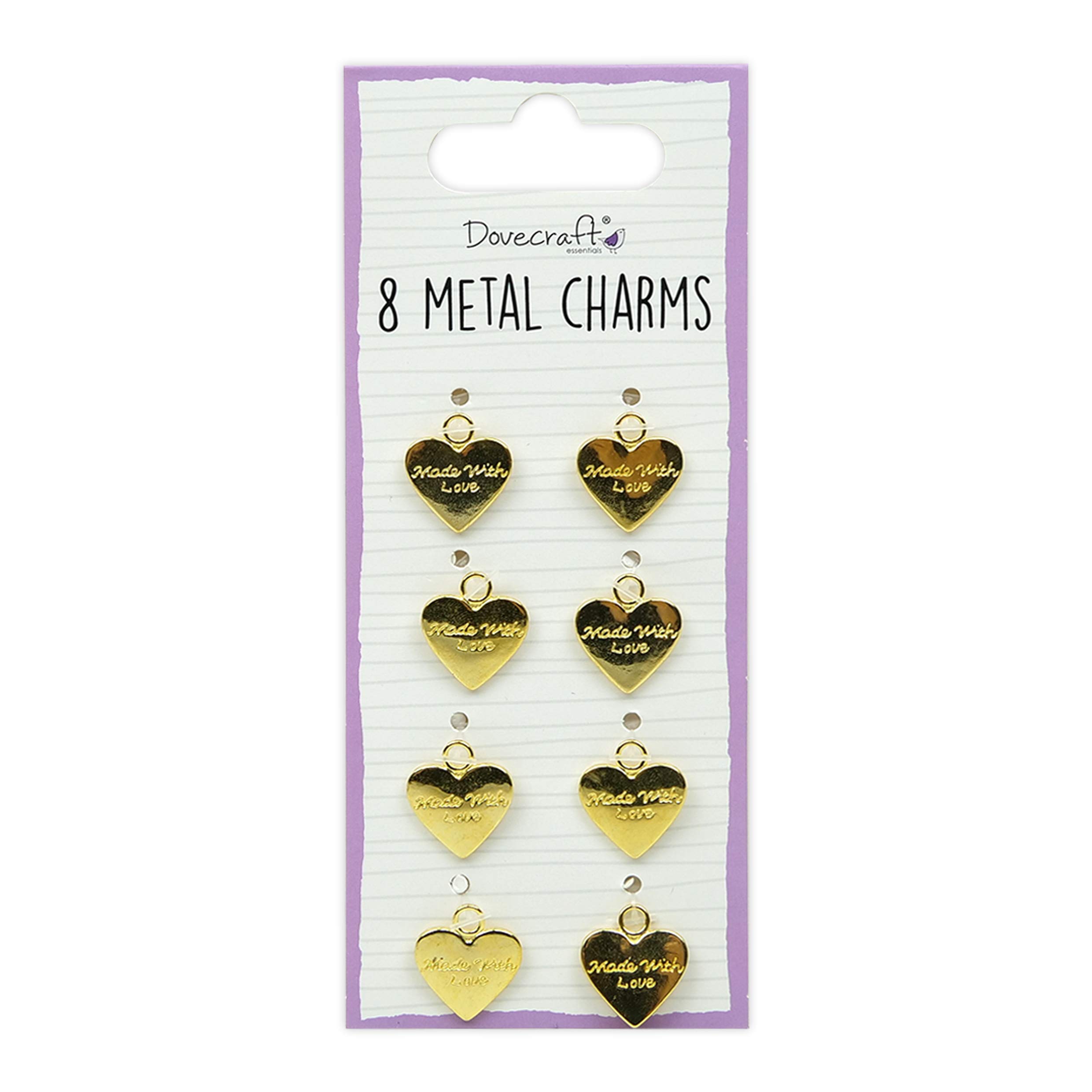 DovecraftDovecraft Essentials Metal Charms Gold, Multi, one size