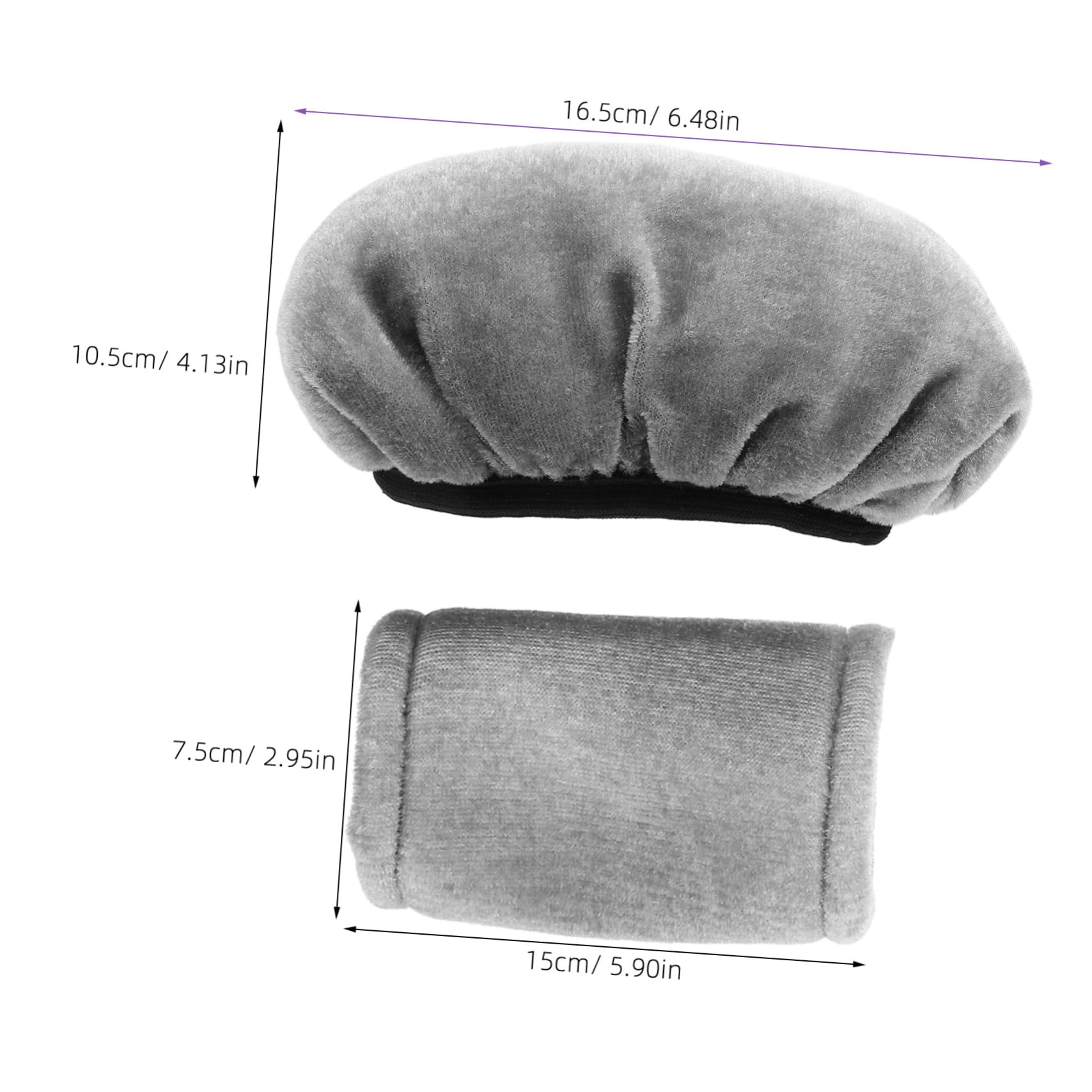 Healvian 5juegos Funda Para Muletas Almohadilla Antideslizante Para Axilas y Cubiertas De Manillar Soporte Ergonómico Para Mayor Comodidad y Reducción De Irritación