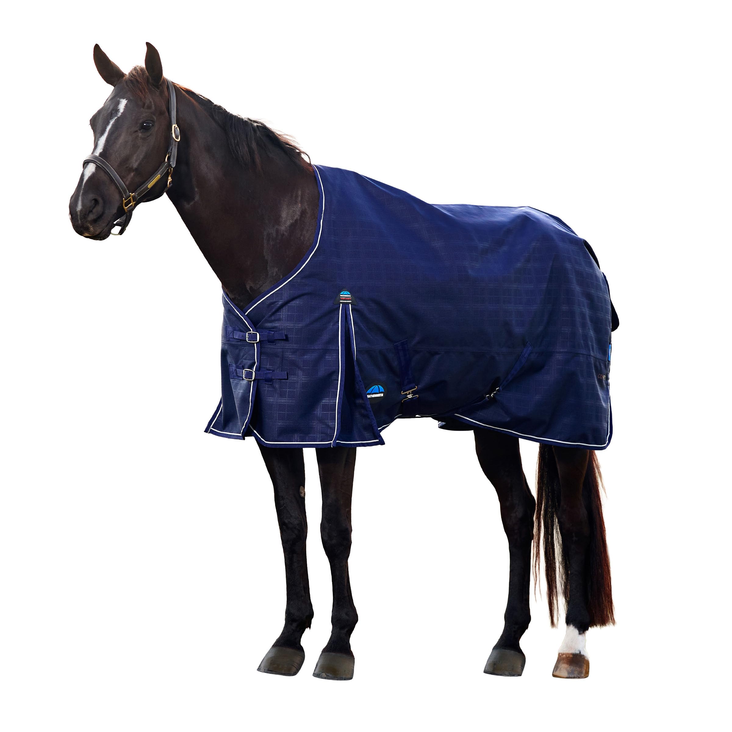 WeatherBeeta ComFiTec Prelim Turnout 0g, Navy Embossed Plaid, 5'6