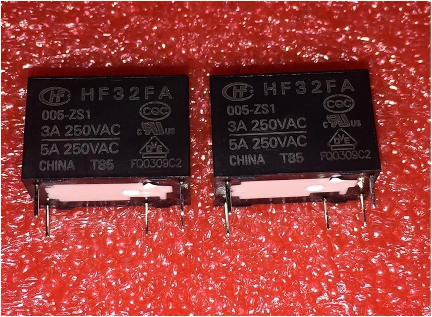 10 pcs/lot HF Relay HF32FA/005-ZS1 HF32FA-005-ZS1 JZC-32FA-005-ZS1 5VDC 5PINS 5A Power