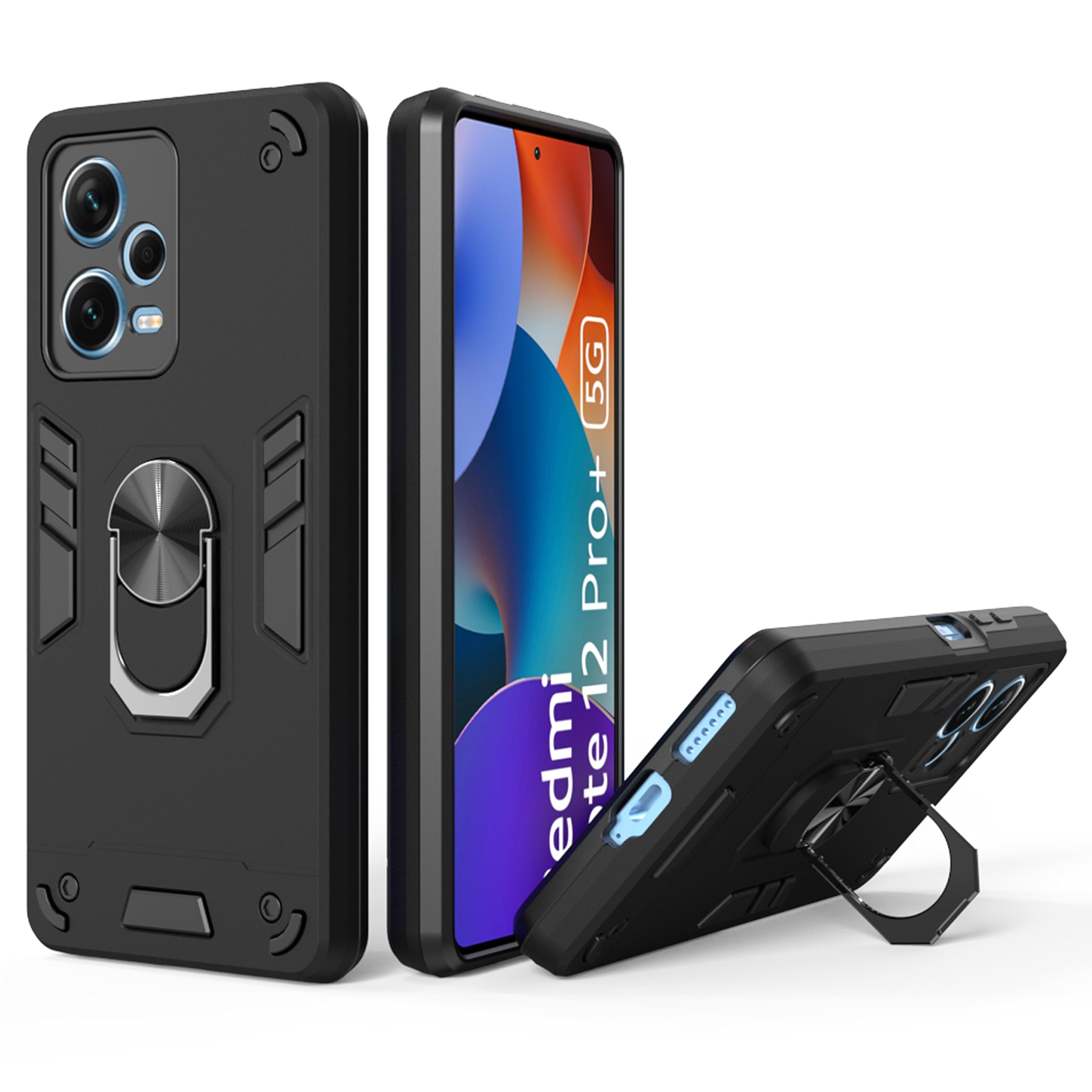 AmazonBasics Back Case Cover for Mi Redmi Note 12 Pro Plus 5G (Silicone, Thermoplastic Polyurethane_Black) (B0CH9RSNPR) Amazon Price History, Amazon Price Tracker