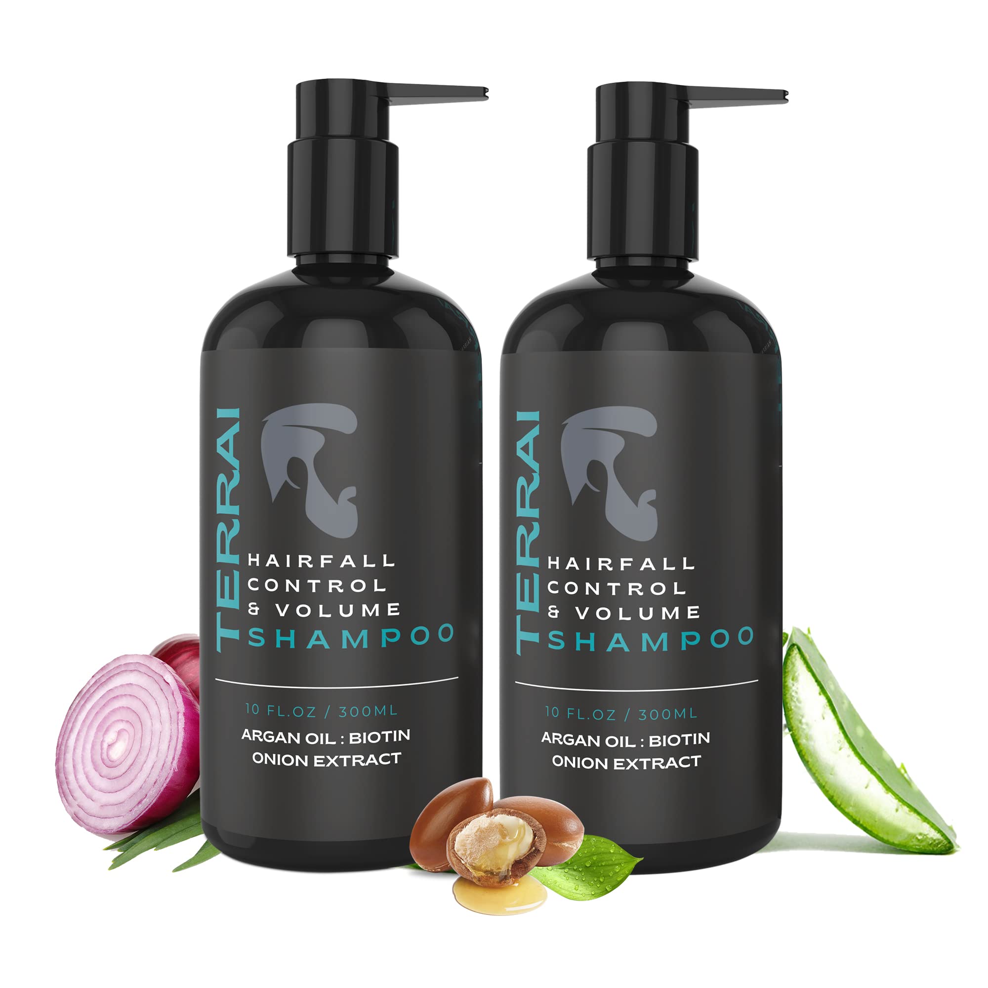 Terrai Combo of 2 Biotin Shampoo 300ml - Pack Of 2