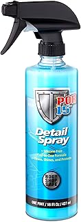 POR-15 Detail Spray (16 fl. Oz) Quick Waterless Detailer Spray | Silicone Free Body Shop Safe Formula | Polish & Protect