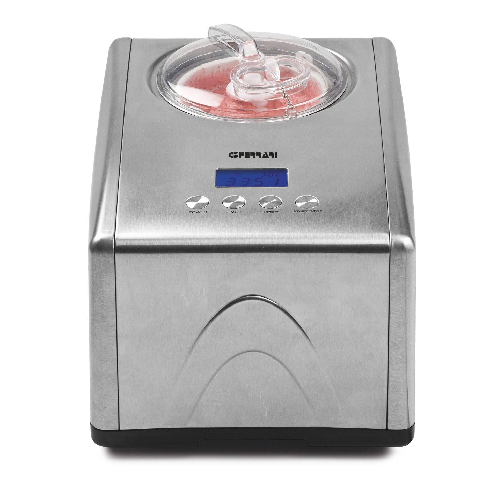 G3 Ferrari G20035 Cremosa Gelatiera, 150 W, 1.5 Litri, Acciaio Inox