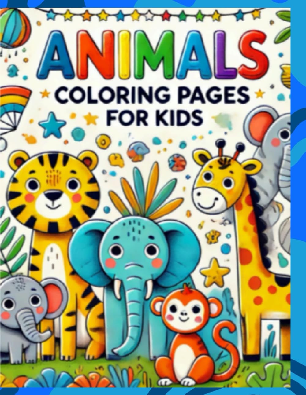 Animals Coloring Pages for Kids: Fun animals Coloring pages