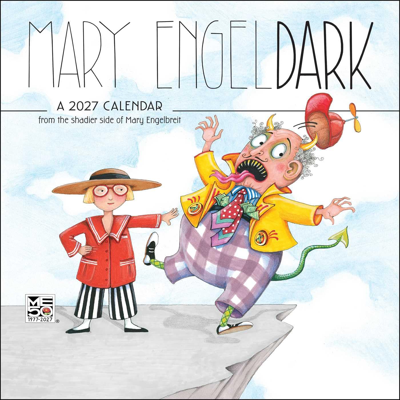Mary EngelDark 2027 Wall Calendar: from the shadier side of Mary Engelbreit