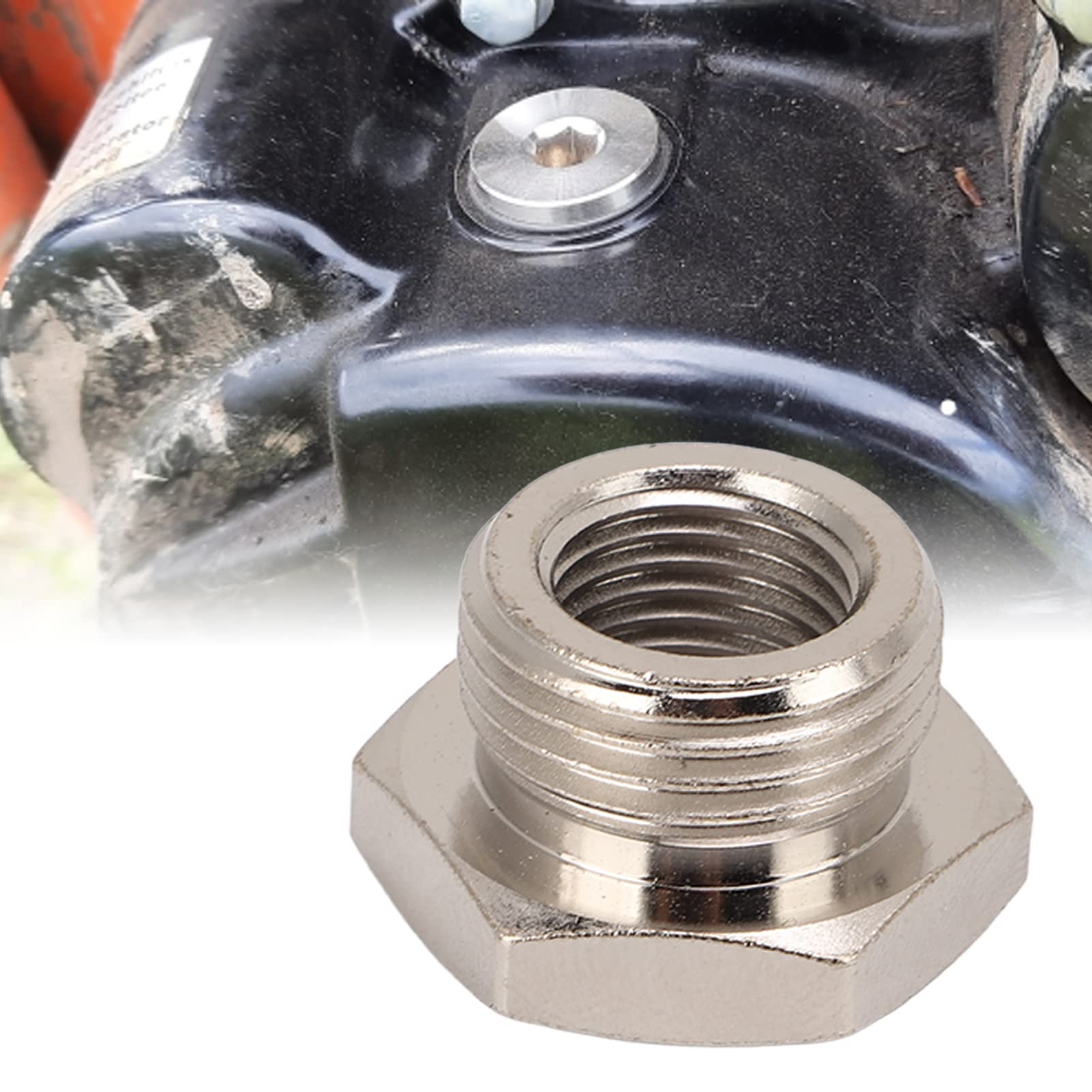 Wtyczka czujnika tlenu O2, adapter metalowy, M18x1,5, M12x1,25, gwint O2, wtyczka transformatora, akcesoria samochodowe do motocykli i innych środków transportu
