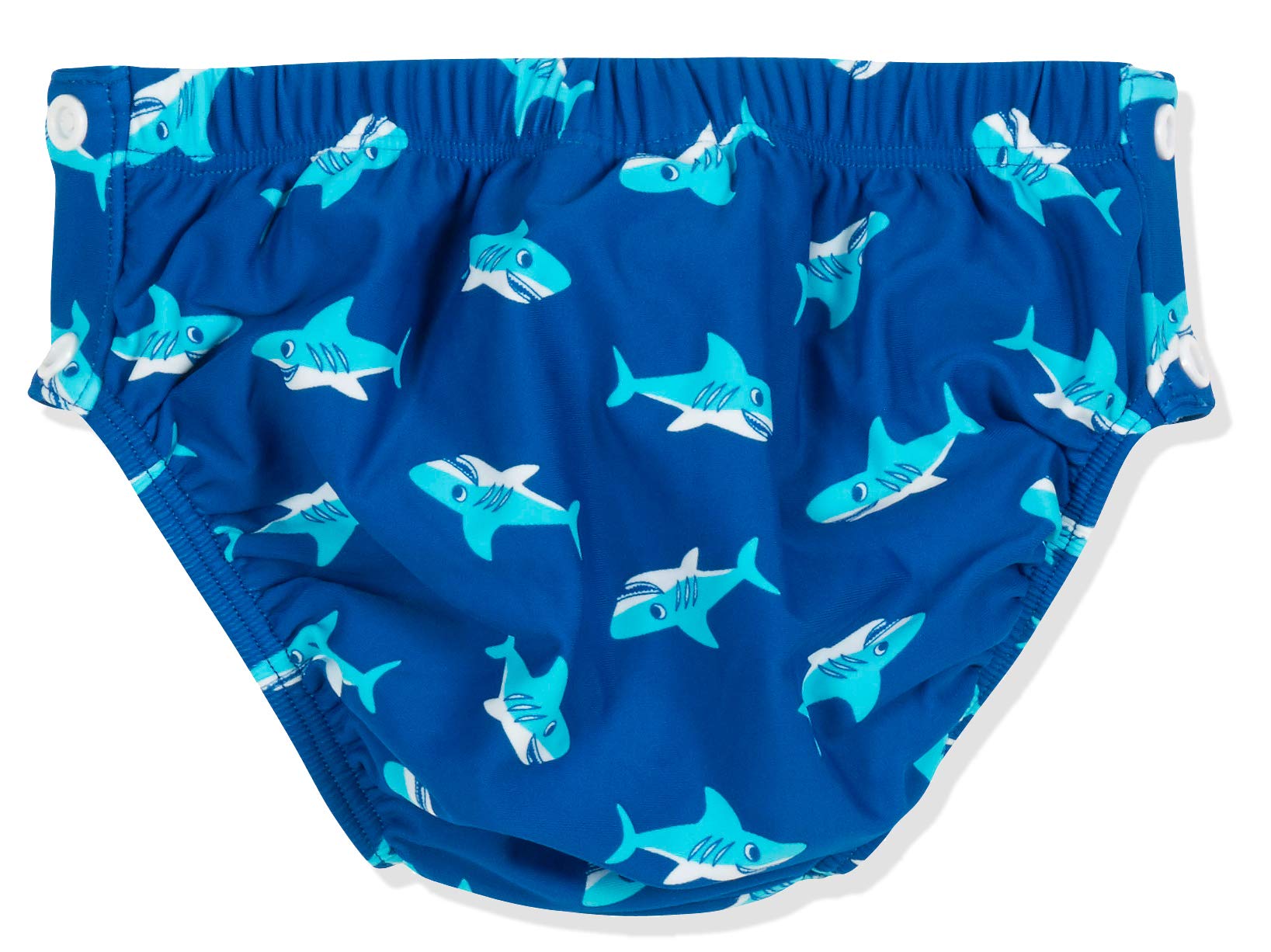 Playshoes Pantalones de Pañales con Protección UV Unisex niños, Tiburón Botón, 74-80
