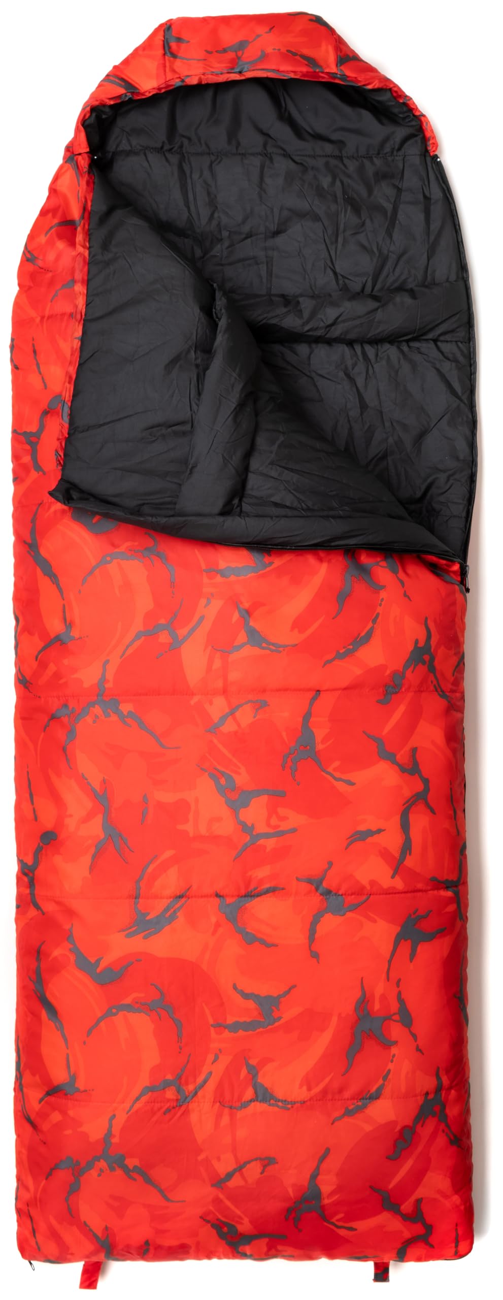 Snugpak Sleeper Kids WGTE Square Sleeping Bag - Single Sleeping Bag with Isofibre insulation (Red) - Image 2