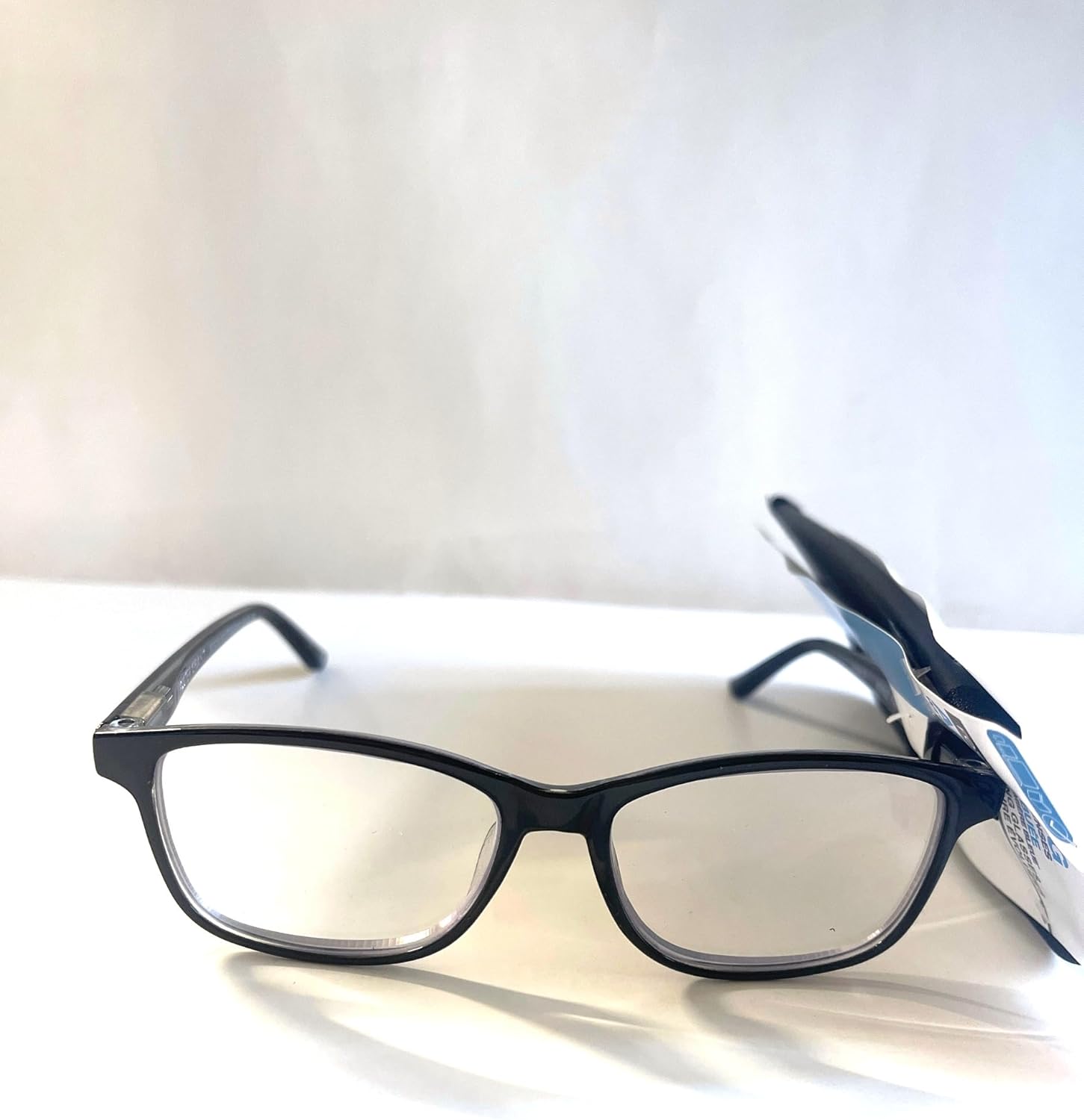 Foster Grant Reading Glasses Payton with blue light and antifog lenses. 3.25, Black