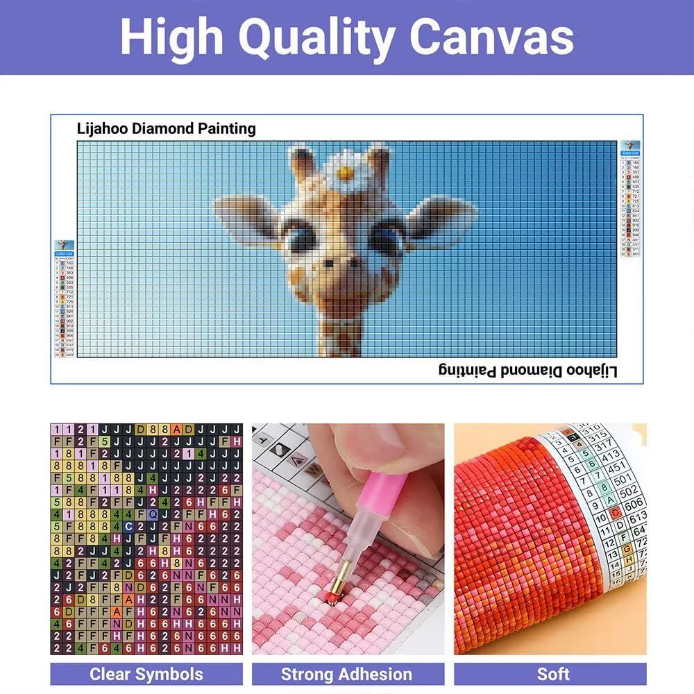 Amazon | ダイヤモンドアート キリン ダイヤモンドアート スクエア