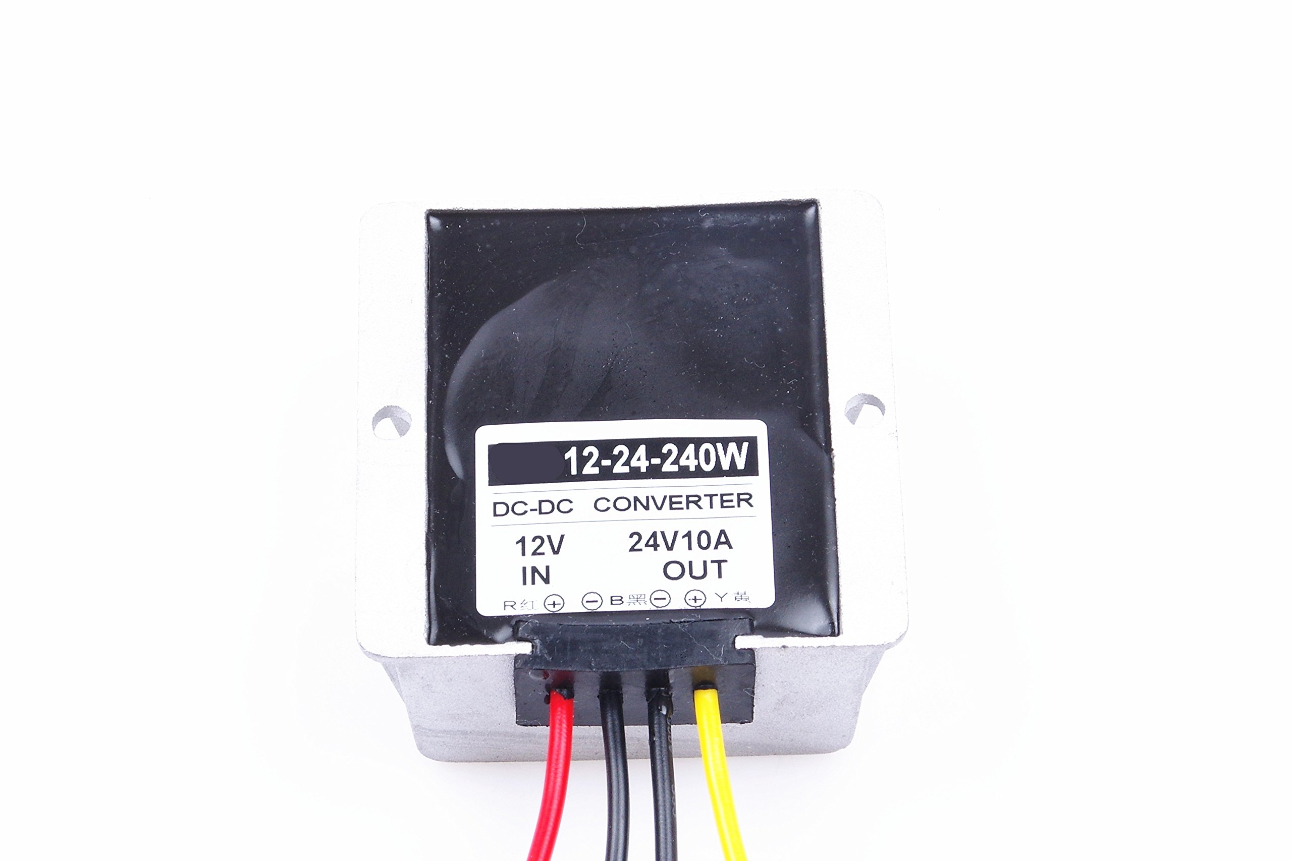 Waterproof 240W DC-DC Boost Converter – 12V To 24V Step Up Voltage Regulator For Car, Solar, & DIY - View #2