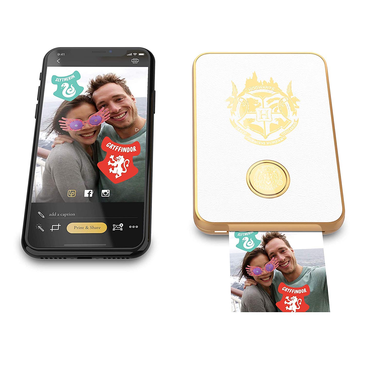Lifeprint: Impresora de Fotos y de vídeos Harry Potter Magic para Dispositivos iOS y Android. Tus Fotos Cobran Vida por Arte de Magia - Blanco