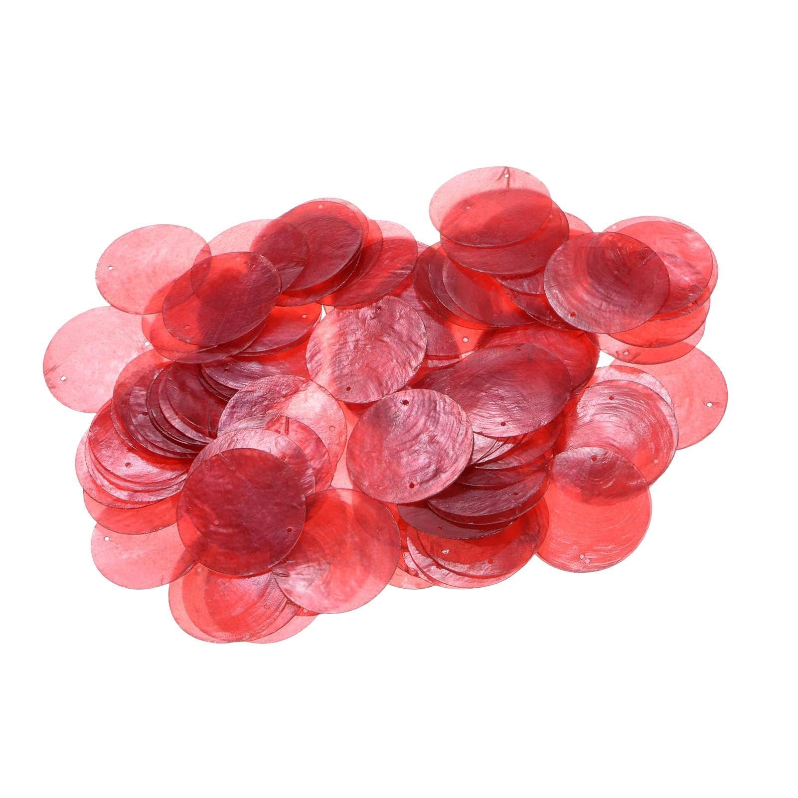 Coquillages ronds pour bijoux et DIY deco chambre