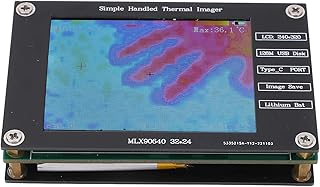 Digital Thermal Imager Infrared Camera Rechargeable Handheld Portable Multifunctional USB C Charging 2.8in LCD Screen 240 X 320 Resolution for Home Inspection