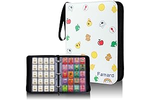 Compact Mini Amiibo Card Binder for Animal Crossing enthusiasts
