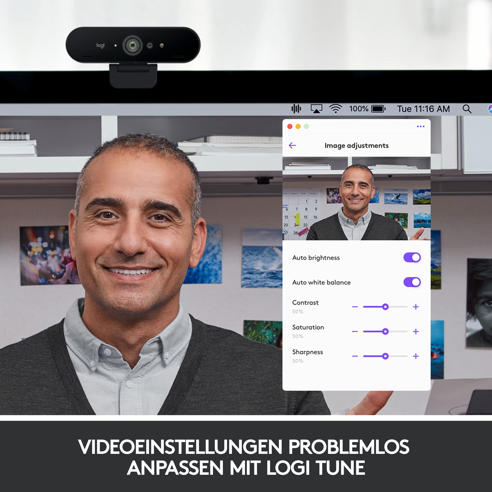 Logitech BRIO ULTRA-HD PRO Webcam