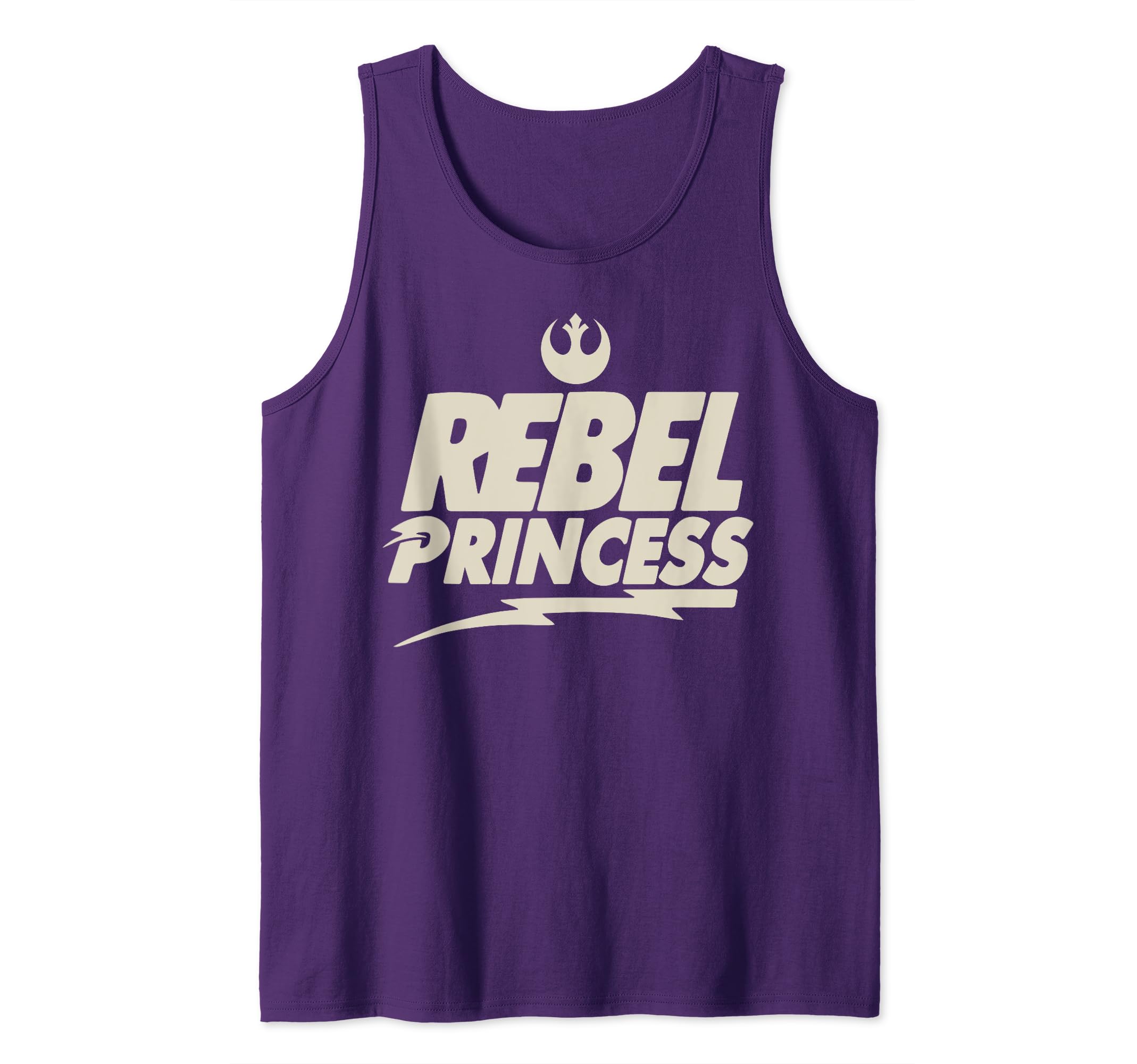 Star Wars Rebel Princess Rebel Logo Tank Top, Purple