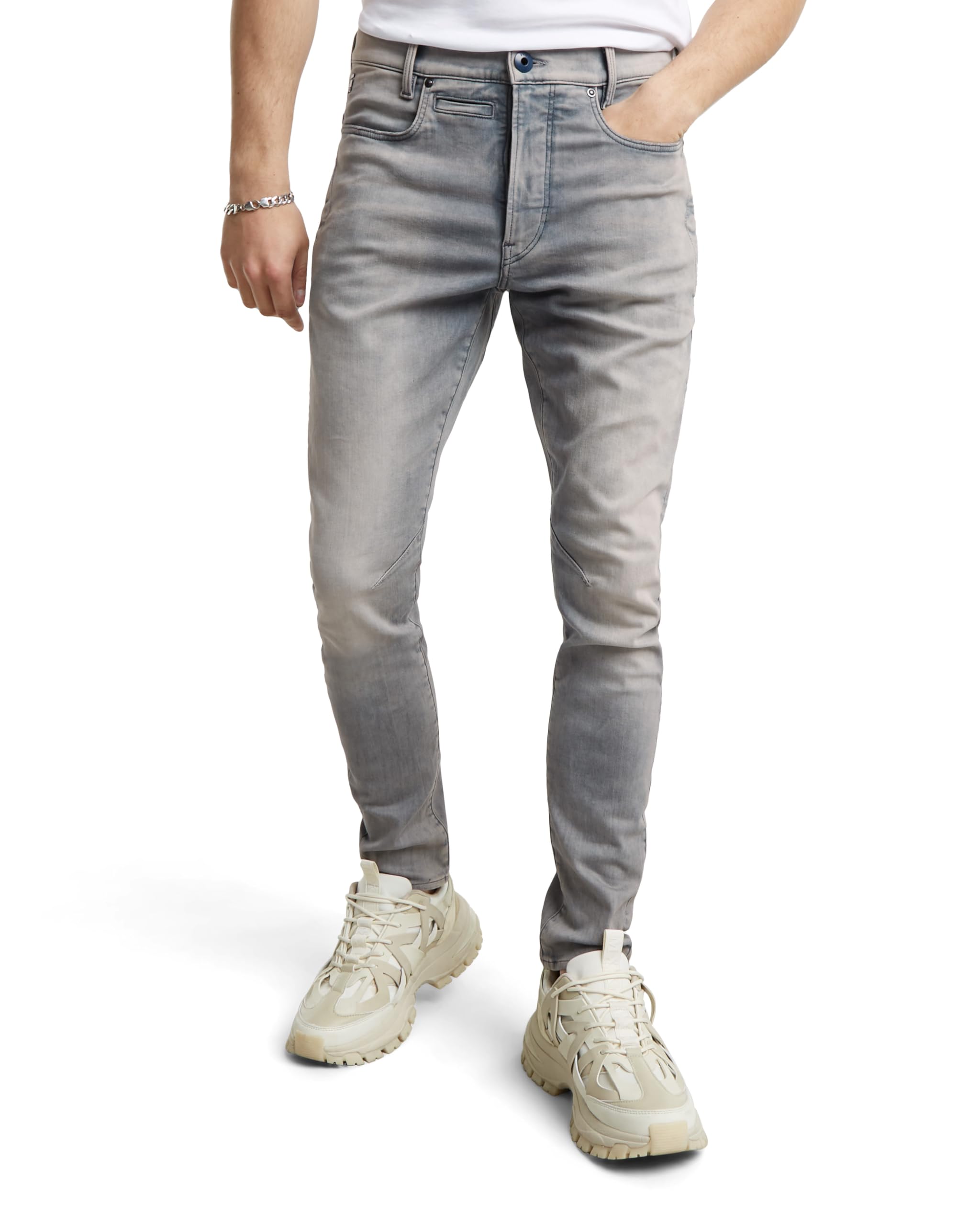 G Star Rawmens D Staq 3d Slim Jeans Grey Antic Desertcart INDIA