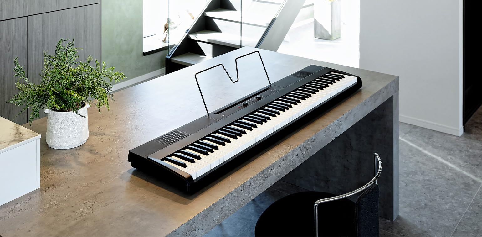 Amazon.com: Korg L1 Liano 88-Key Digital Piano - Black Bundle with