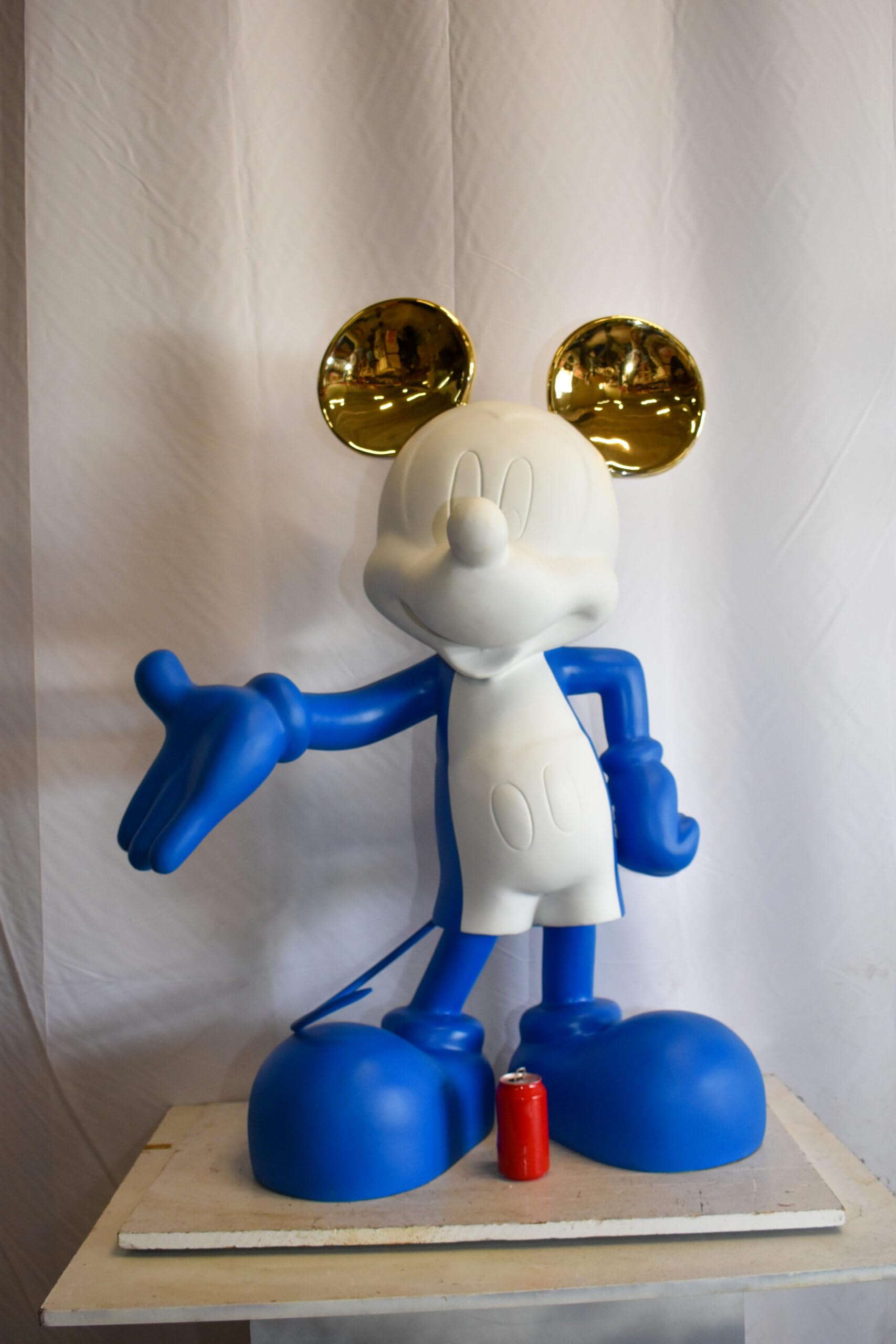 Statue Enesco Figurine Collection Mickey et Minnie Soda en résine