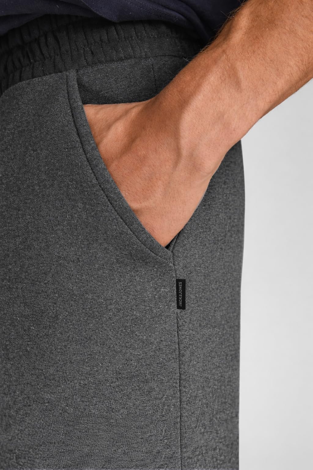 JACK & JONES Jjinewsoft Short de survêtement GMS Tissu Sweat-Longueur Genou-Regular Homme