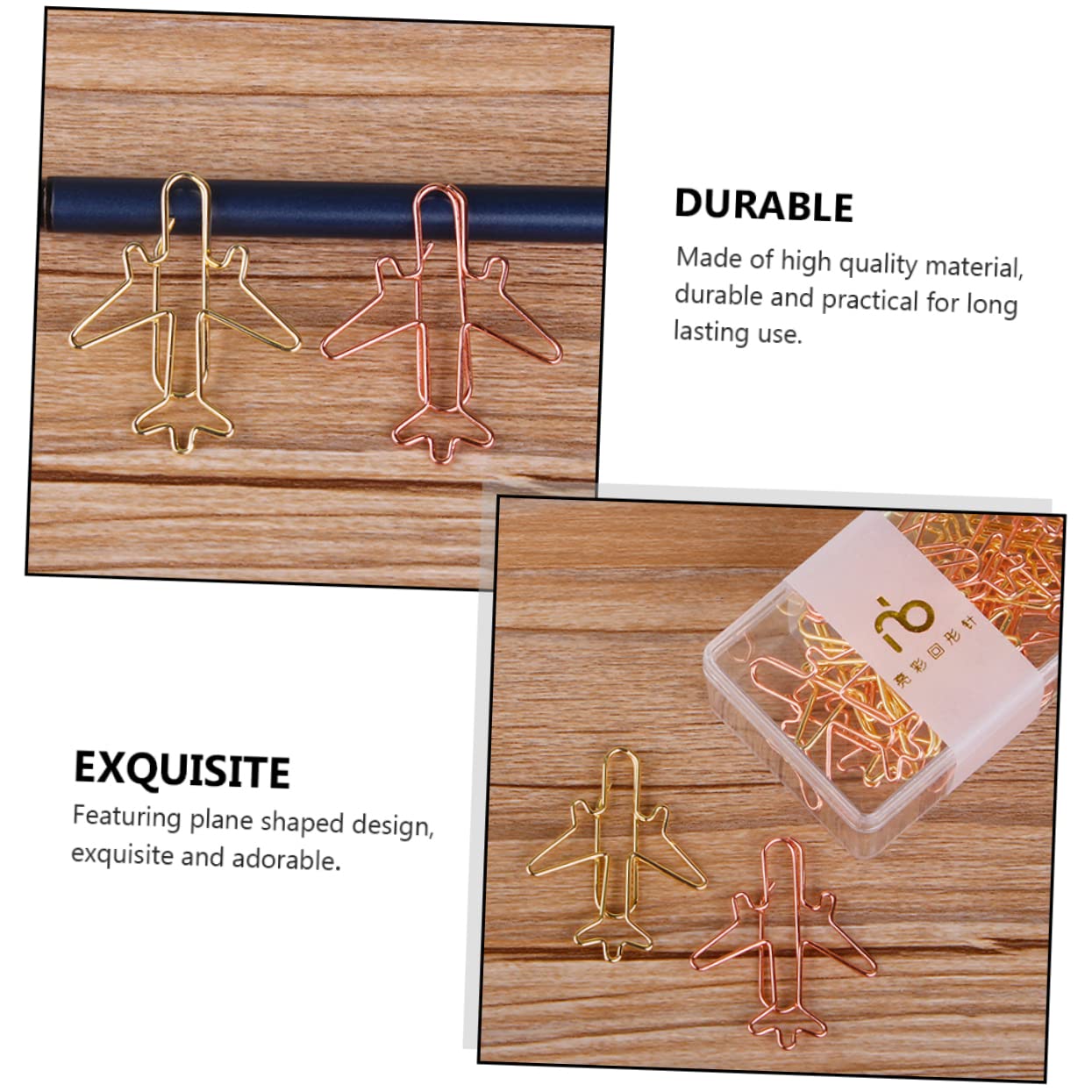 Lurrose 96pezzi Graffette Clip Segnalibri Creative Per Scuola e Decorazioni Accessori Per Notebook e Biglietti