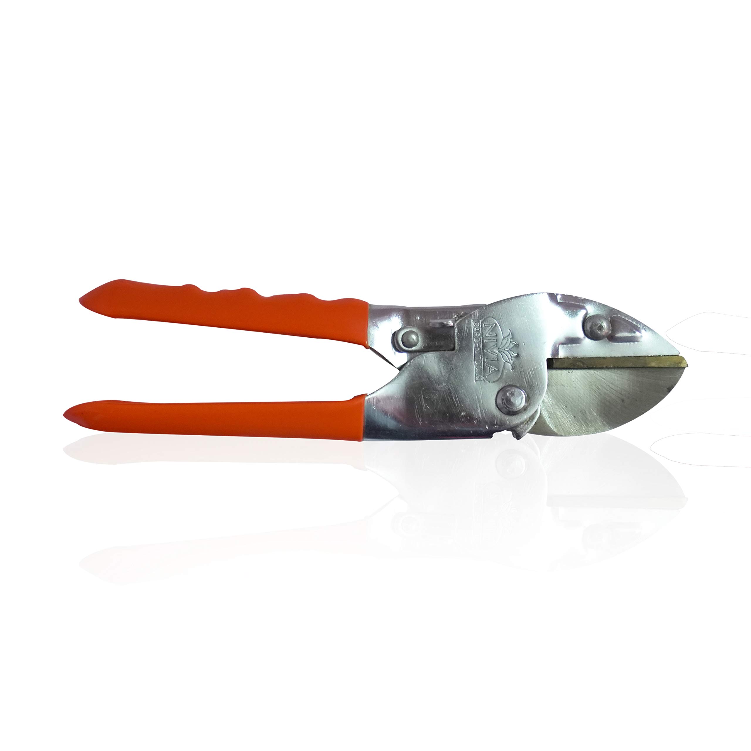 FIELDSTAR Pruning Secateurs (Total Length 200 Mm,Steel Handle with PVC Grip)