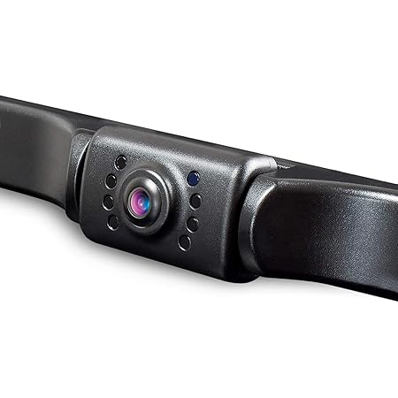 HD eRapta ERT01 Backup Camera Rear View License Plate Reverse Camera Universal for Pickup Truck Car SUV 149° Perfect Angle Night Vision 9 Level Waterproof 720 Image