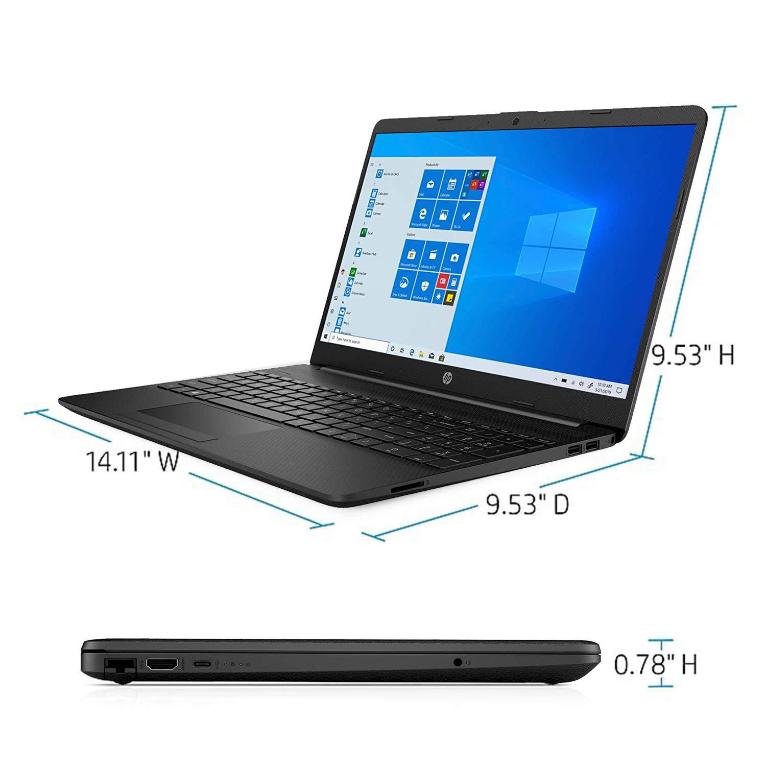 Amazon.co.jp: HP 2021 15 ビジネスノートパソコン 15.6インチHD