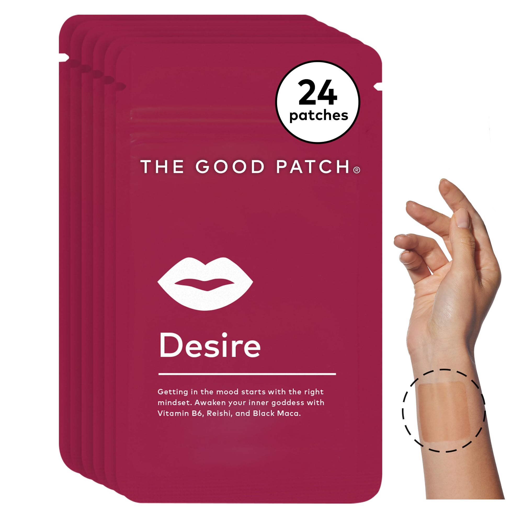 The Good Patch Desire Mood Patch (24 Total Patches)