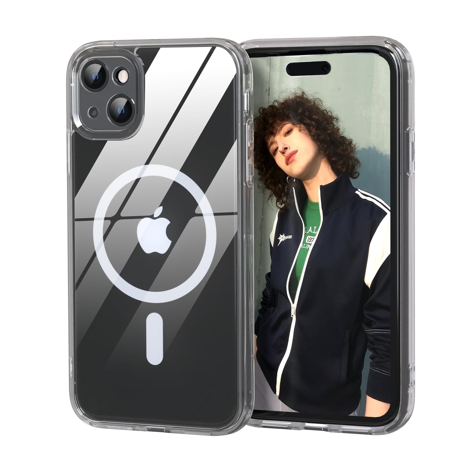 Magsafe Yisica Coque Magnétique Pour IPhone 13, [compatible Avec Coque