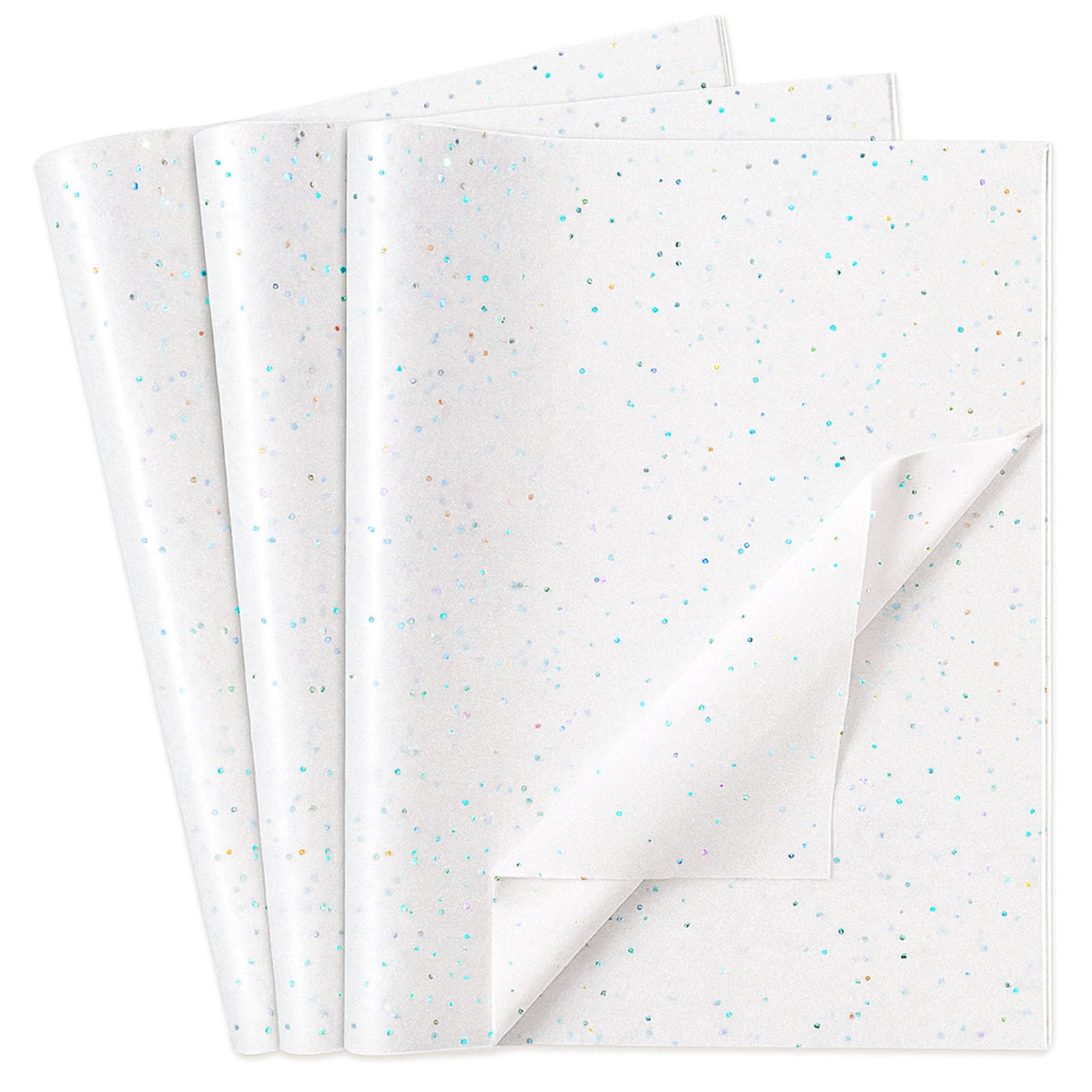 Koogel 120 Sheets Tissue Paper, 20x14 Inches White Tissue Paper for Gift Bags Glitter Wrapping for Birthday DIY Project Weddings Holiday Crafts Festival DecorationThe Forest Stewardship Council