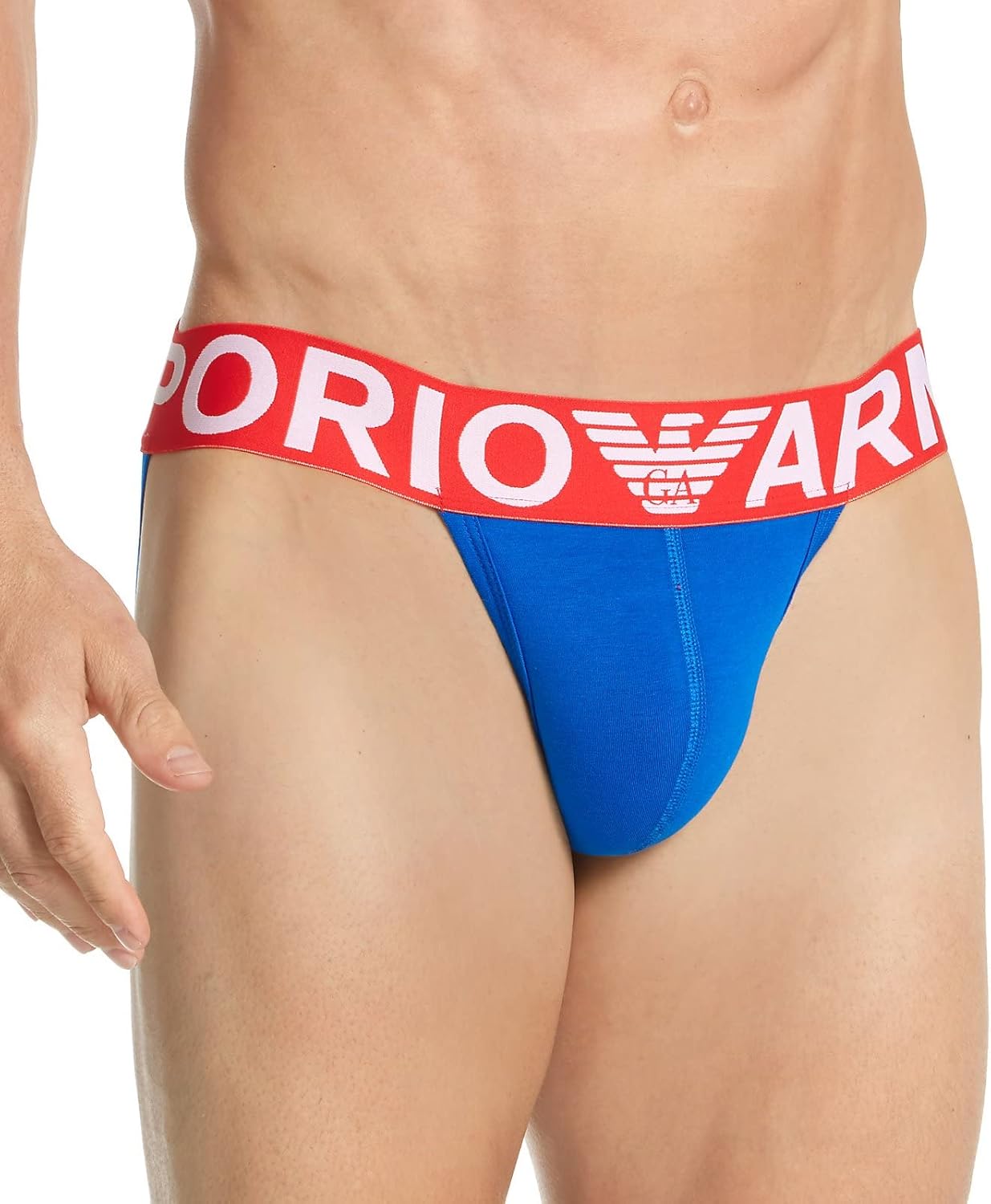 Emporio Armani Men's Megalogo Jockstrap at  Men’s Clothing store