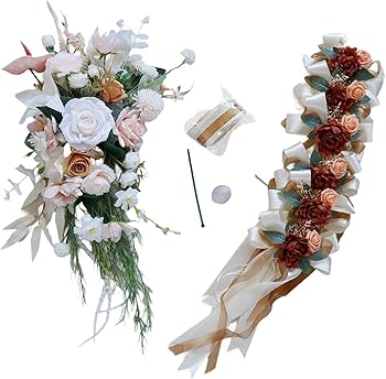 SECRET DESIREWedding Car Decoration Set Simulation Flowers for