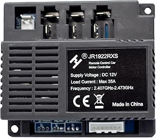 JR1922RXS, JR1922RXS-2, JR1922RXS-3, JR1922RXS-4 12v Powered Electric Vehicle Controller for Ride on Car jr1922rxs Remote Control Car Motor Controller Replacement Parts for Ride on Toys