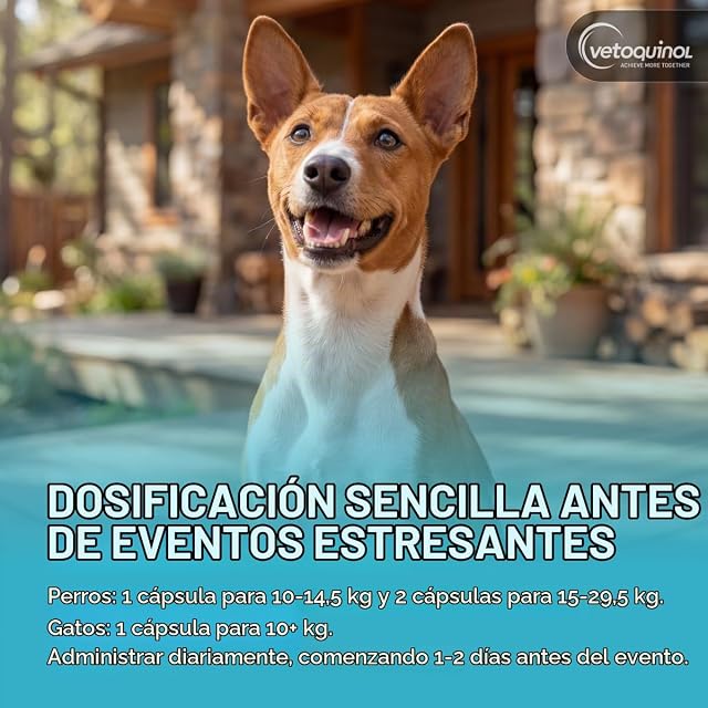 Foto 5 de 8 de Vetoquinol Zylkene Cápsulas Apoyo de Conducta para Perros y Gatos 225 MG el Cambio y el estrés Relacionados…