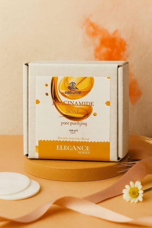 Niacinamide Sabunu - Aydınlatıcı, Siyah Nokta ve Akne Sabunu 100 gr