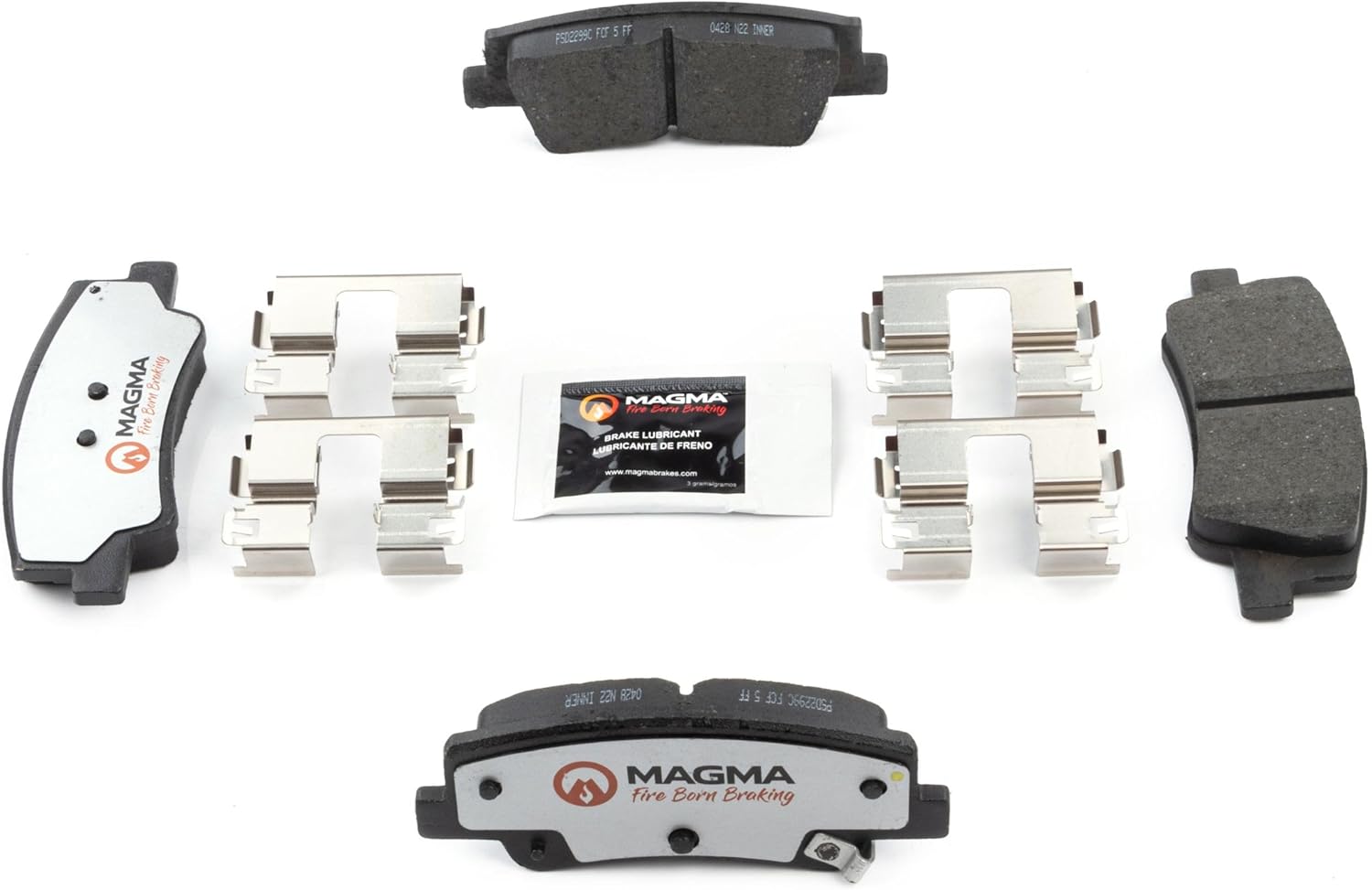 MAGMA Pro-Series PSD2299C Brake Pads, Rear